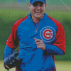 Baseball Baseman Anthony Rizzo Diamond Painting