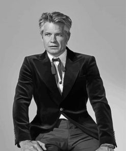 Black And White Timothy Olyphant Diamond Painting