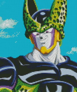 Cell Dragon Ball Z Diamond Painting