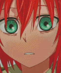 Chise Hatori Face Diamond Painting