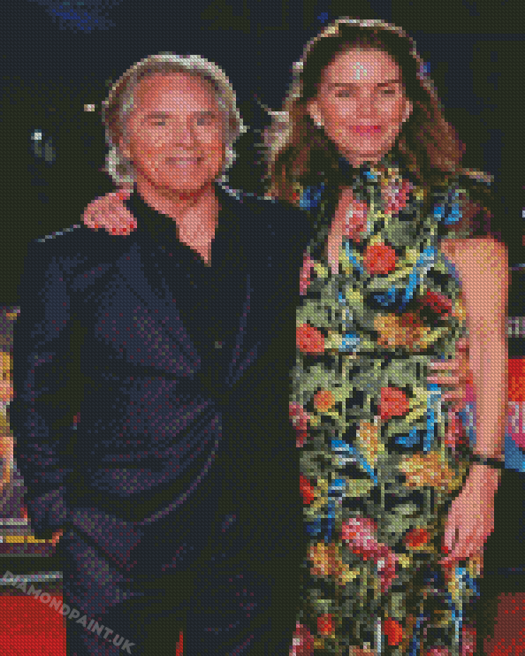 Don Johnson And His Wife Diamond Painting