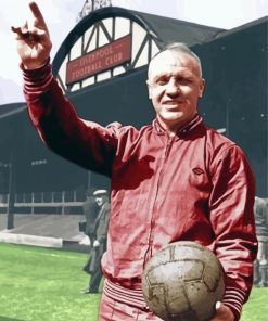 Footballer Bill Shankly Diamond Painting