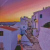 Frigiliana Spain Sunset Diamond Painting