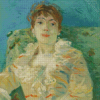 Girl On A Divan By Berthe Morisot Diamond Painting