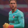 Goalkeeper Jan Oblak Diamond Painting