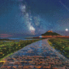 St Michaels Mount At Night Diamond painting