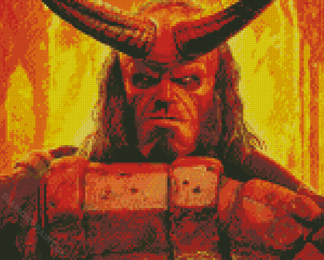 Hellboy Art Diamond Painting