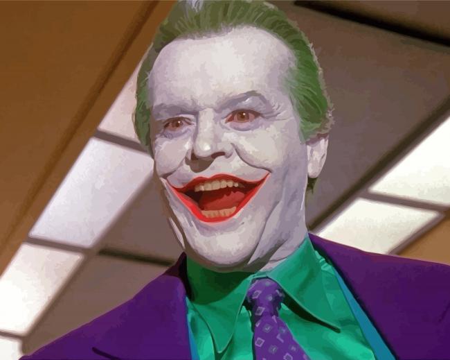 Jack Nicholson Joker Diamond Painting