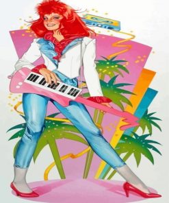 Jem Animated TV Serie Diamond Painting