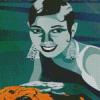 Josephine Baker Illustration Poster Diamond Painting