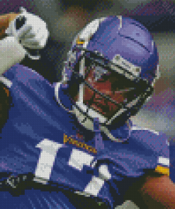 KJ Osborn Minnesota Vikings Diamond Painting