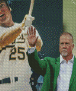 Mark Mcgwire Former Baseball Player Diamond Painting