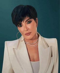 Media Personality Kris Jenner Diamond Painting