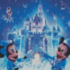 Mickey And Minnie Mouse Disney Winter Diamond Painting