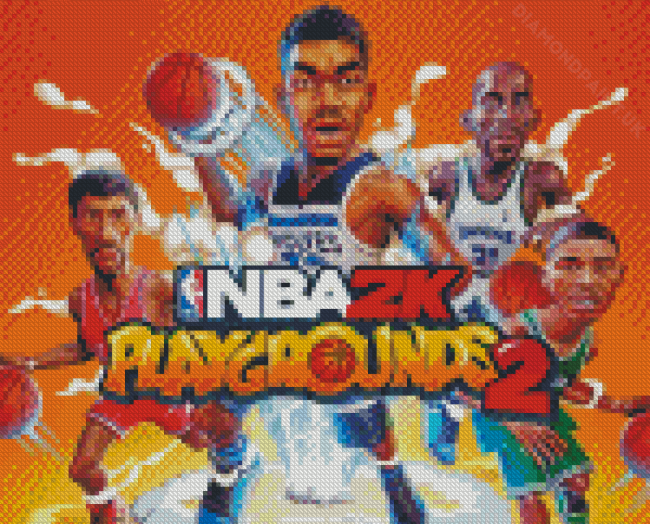 NBA 2k Playground Diamond Painting