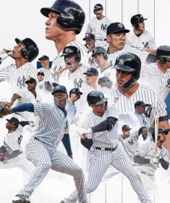 NY Yankees Players Poster Diamond Painting