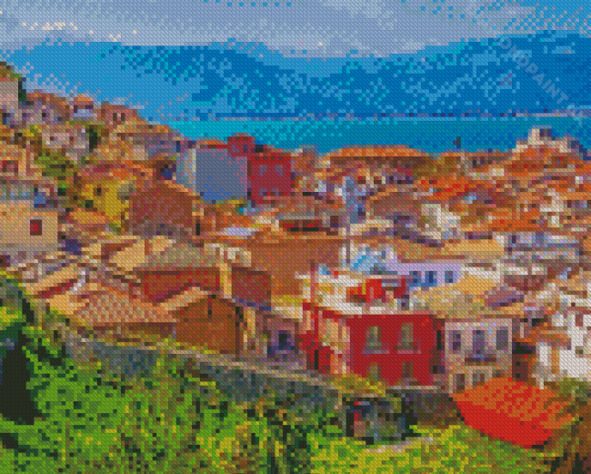 Nafplio City Diamond painting