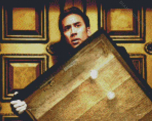 Nicholas Cage National Treasure Diamond Painting