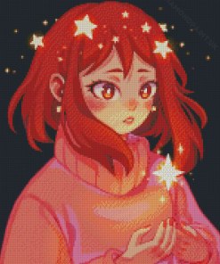 Ochako Urarakav Anime Character Diamond Painting