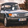 Old Saab Car Diamond Painting