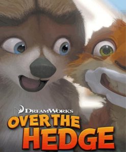 Over The Hedge Poster Diamond Painting