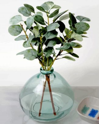 Plants In Vase Diamond painting