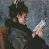 Portrait Of A Young Lady By Alfred Stevens Diamond Painting
