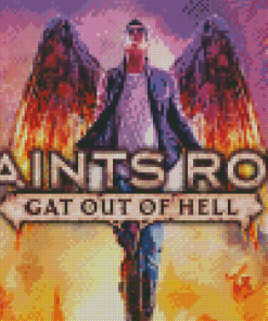 Saints Row Gat Out Of The Hell Diamond Painting