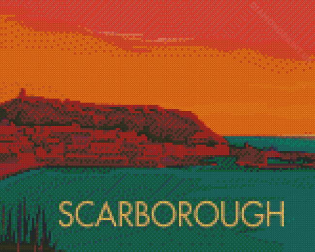 Scarborough Poster Diamond Painting