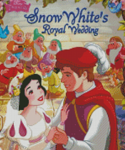 Snow White And Prince Charming Wedding Diamond Painting