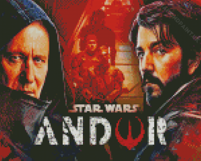 Star Wars Andor Series Poster Diamond Painting