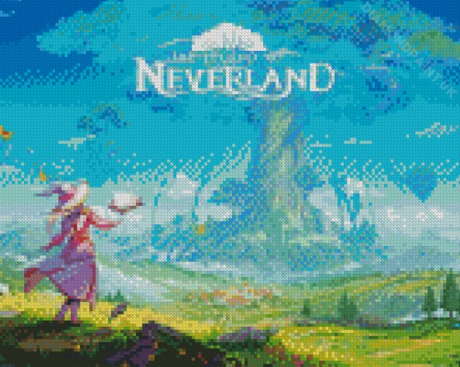 The Legend Of Neverland Poster Diamond Painting