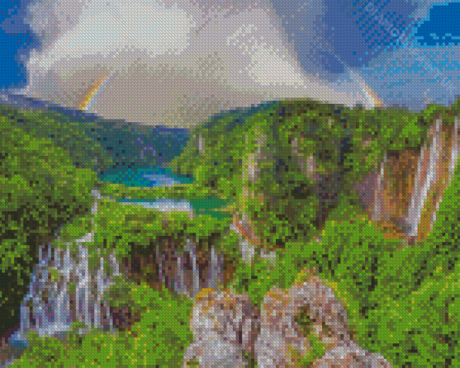 The Plitwickie National Park Diamond Painting