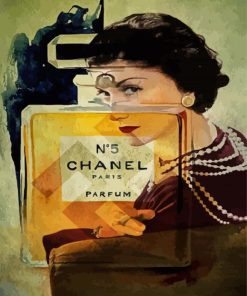Vintage Chanel Lady Diamond Painting