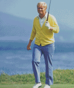 Young American Jack Nicklaus Diamond Painting