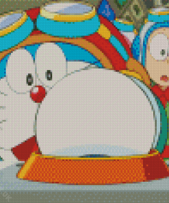 Aesthetic Doraemon Diamond Painting
