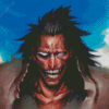 Aesthetic Kenpachi Anime Diamond Painting