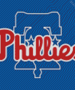 Baseball Phillies Team Logo Diamond Painting