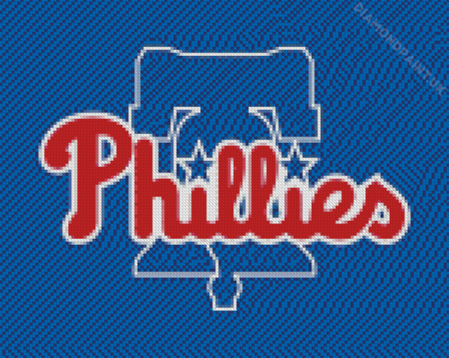 Baseball Phillies Team Logo Diamond Painting