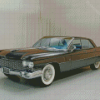 Classic Cadillac Eldorado Car Diamond Painting