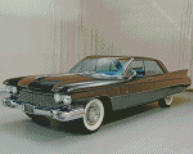 Classic Cadillac Eldorado Car Diamond Painting