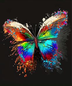Colorful Butterfly Diamond Painting