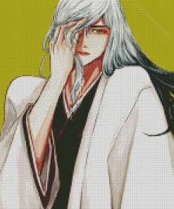 Jushiro Ukitake Bleach Anime Character Diamond Painting