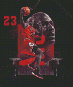 Michael Jordan Poster Diamond Painting