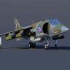 Military Harrier Jet Diamond Painting