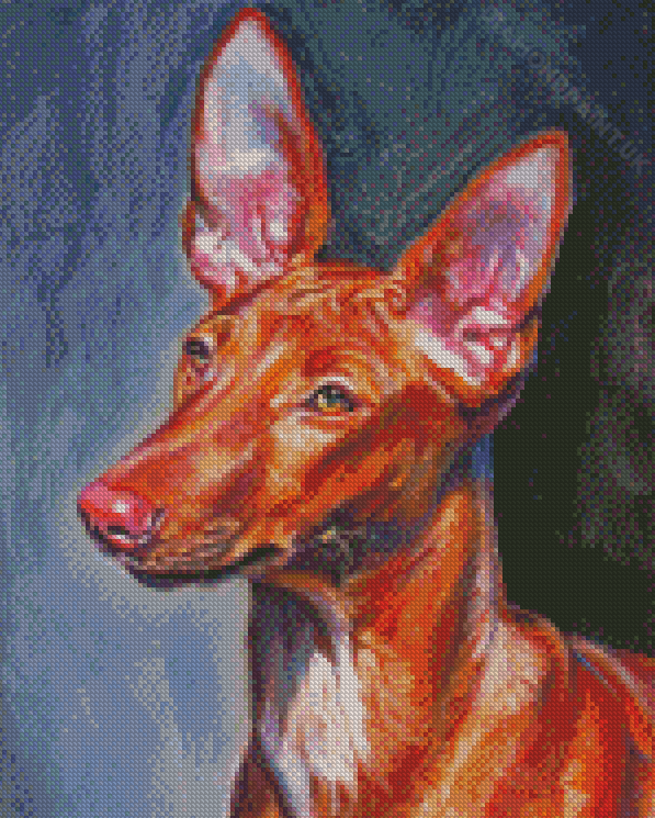 Pharaoh Hound Dog Art Diamond Painting