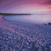 Pink Sky Lake Winnipeg Diamond Painting