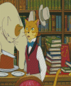 Studio Ghibli Cats Diamond Painting