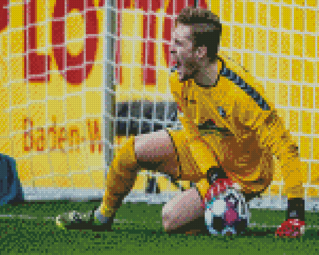 The Goalkeeper Florian Müller Diamond Painting