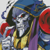 Ainz Ooal Gown Overlord Animated Serie Diamond Painting